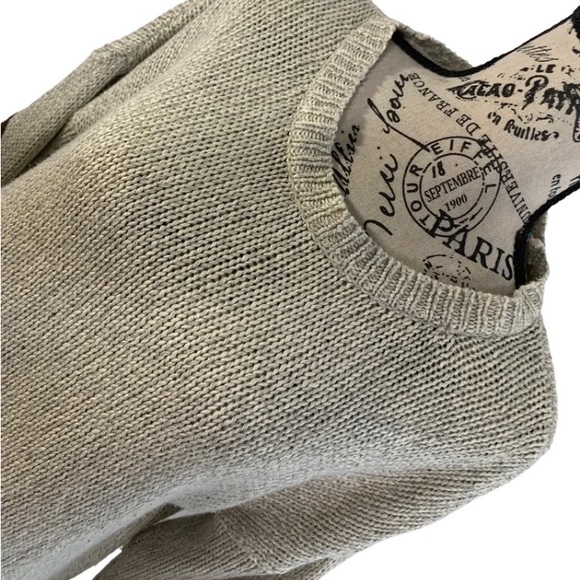 Alya women’s medium beige sweater - Picture 2 of 10